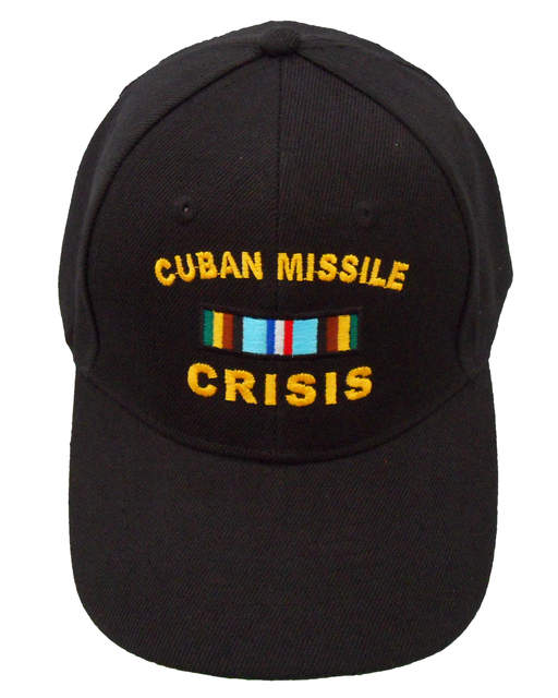 Cuban Missile Crisis Ribbon Cap - Black (6 PCS)