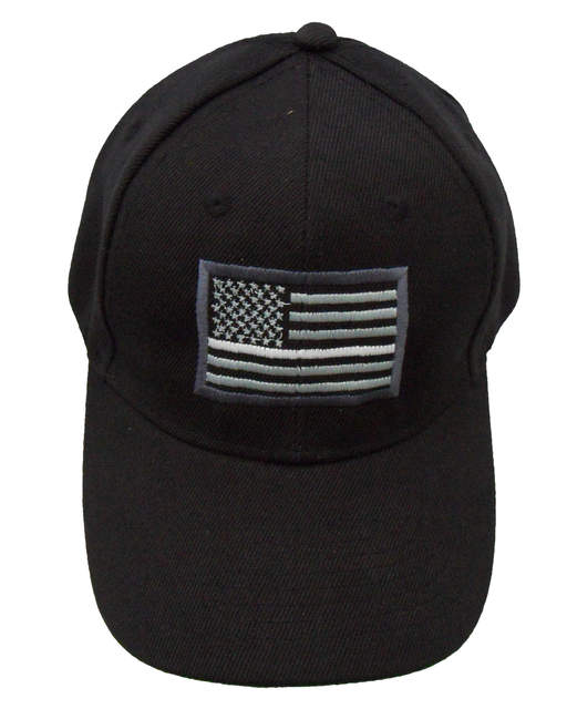 Thin White Line FLAG Cap - Black
