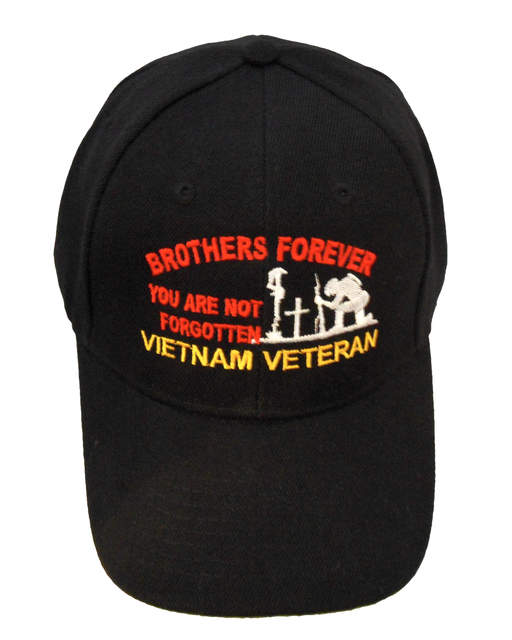 Vietnam Veteran Brothers Forever BFC Cap - Black