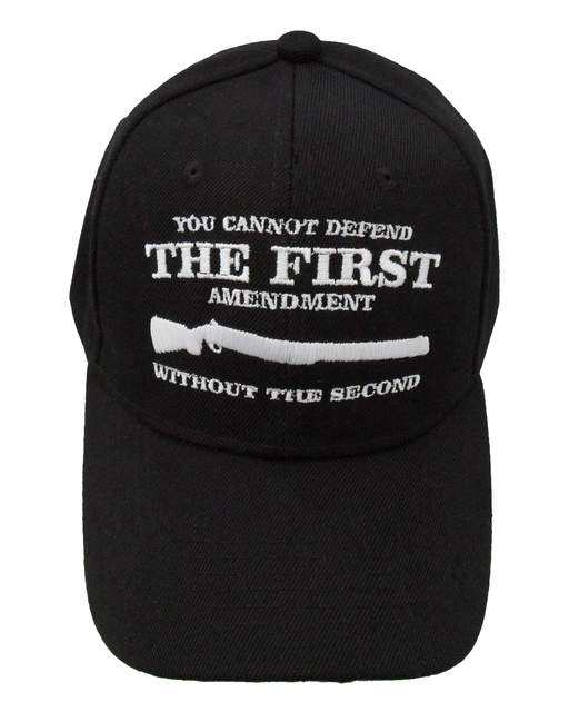 Cannot Defend The 1st Amendment Without The 2nd Cap - Black