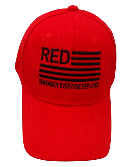 Remember Everyone Deployed Cap - RED