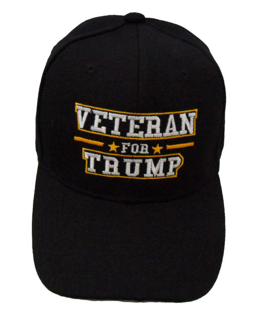 Veteran for Trump Cap - Black