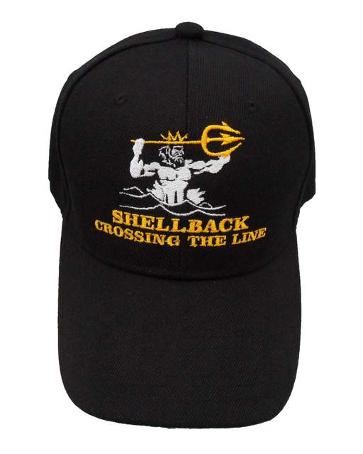 Shellback Crossing The Line Cap - Black (6 PCS)