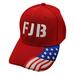 FJB w/ Flag Bill Cap - RED