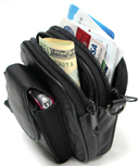 Soft Leather Mini Bag Small Camera, Card, Money, Cosmetic w/ Strp