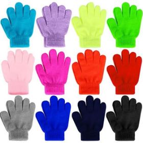 KIDS-TODDLERS-CHILDREN MAGIC GLOVES 144 Pairs - ASSORTED COLORS