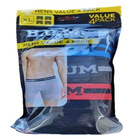 B.U.M Equipment Men's 4 Pair Value Pack Boxer Briefs - ALL SIZES