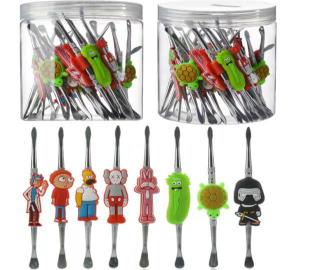 ASSORTED CHARCTER DAB TOOLS ON A JAR