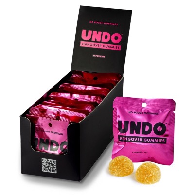 UNDO GuMMies 15 PaCk POP DISPLAY