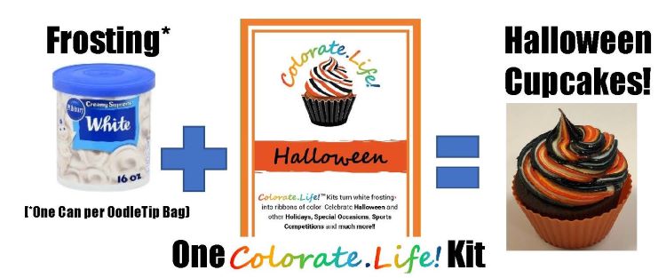 HALLOWEEN - Cupcake Decorating DIY Kit