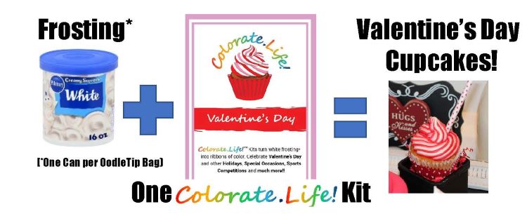 VALENTINE's Day - Cupcake Decorating DIY Kit