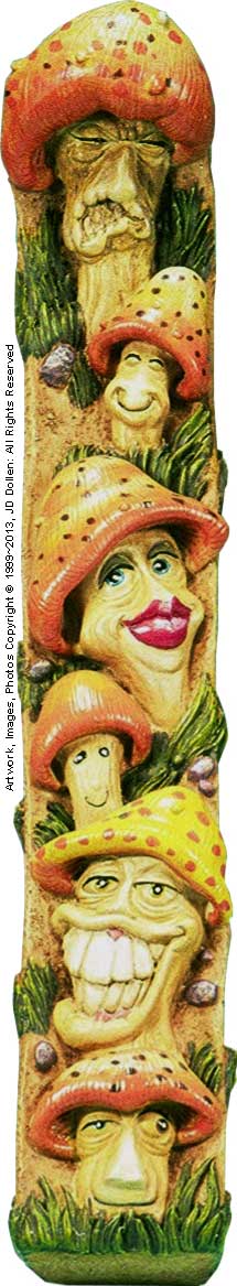 Nose Desserts 'Musk-Srooms Family' INCENSE Burner/Ashcatcher