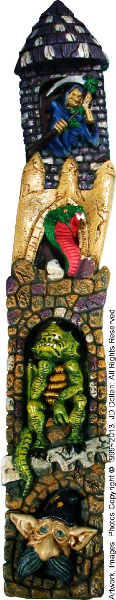 Nose Desserts Honeysuckle Towers Stick INCENSE BURNER/Ashcatcher