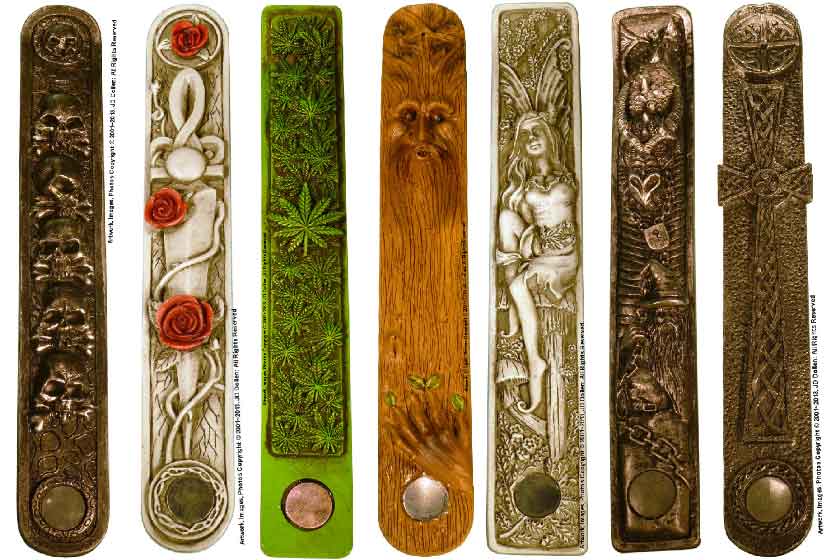 Nose Desserts  Canoe Style Incense Burners-Ashcatchers