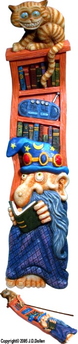 Wizard & Magic Cat: Nose Desserts Stick INCENSE Burner