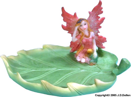 Woodland Fairy Leaf ; Ashtray - Candy Dish