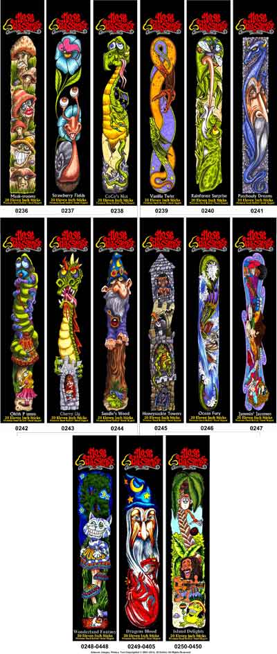 Nose Desserts Premium Stick Incense, 20-pcs per Package