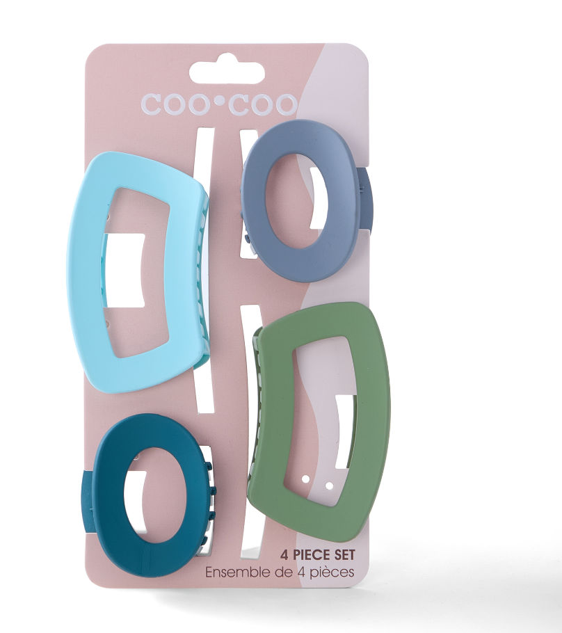 4 CLAW MATTE ASSORTED SIZE PACK - GREEN