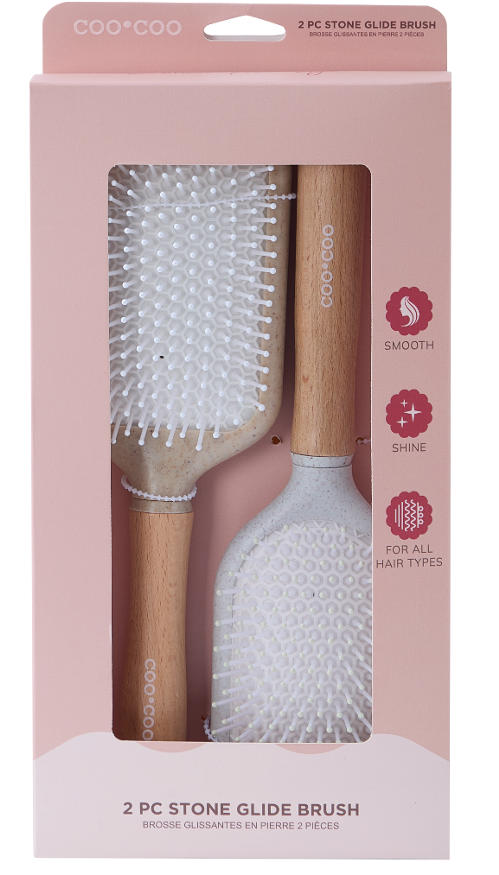2 PC Stone Flexi-Brush Set - Earth & Oak