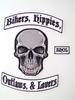 BIKERs, Hippies, Outlaws, & Lovers Patch Set