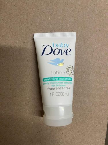 Dove Baby LOTION, Sensitive Moisture, Fragrance Free ,1 oz