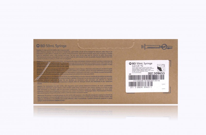 BD 50ml Luer-Lok Syringe Only