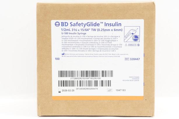 BD Safety Insulin Syringe