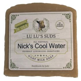 Nick's Cool Water Goat Milk SOAP 5 oz