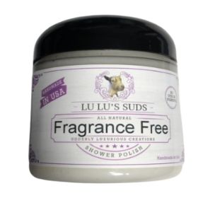 FRAGRANCE Free Shower Body Polish 4 oz