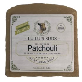 Patchouli Goat Milk SOAP 5 oz