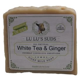 White Tea Ginger Goat Milk SOAP 5 oz