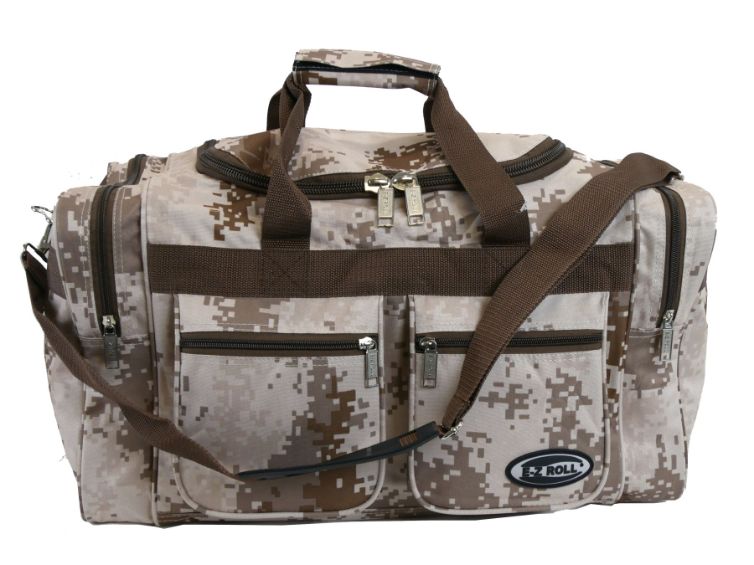 ''E-Z Roll'' 20'' Desert Digital Camouflage Duffel BAG