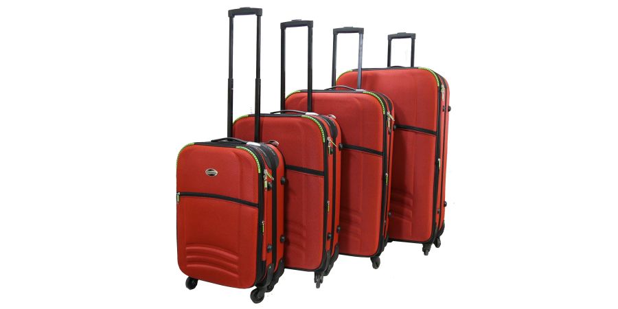 ''E-Z Roll'' American Travel 4pc/set Spinner Wheel Soft LUGGAGE