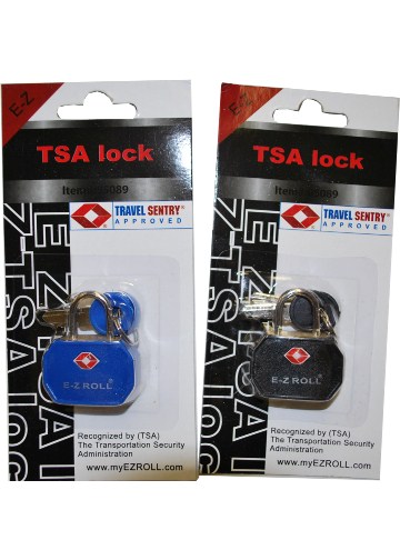 TSA padlock Blue