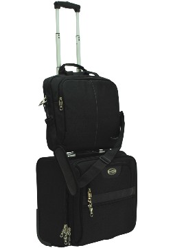 ''E-Z Roll''  High-class  Ballistic Nylon Rolling COMPUTER W/Bag