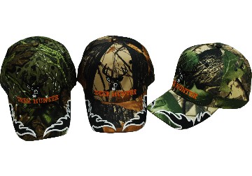 Embroidered Deer Hunter Cap