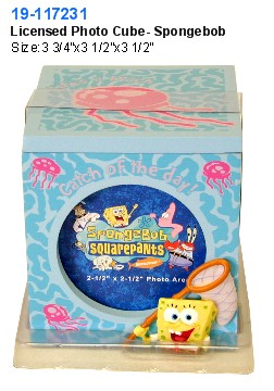 Licensed Photo Cube - Spongebob