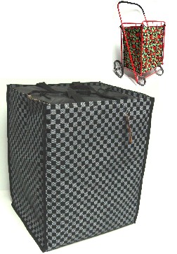 Large Tote Bag-Checker Pattern