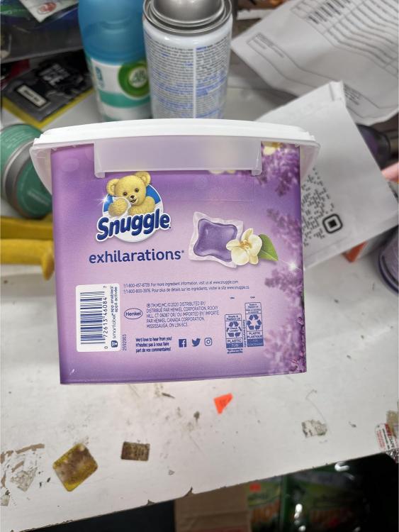 Generic Snuggle Exhilarations In Wash Laundry SCENT Booster Pacs,