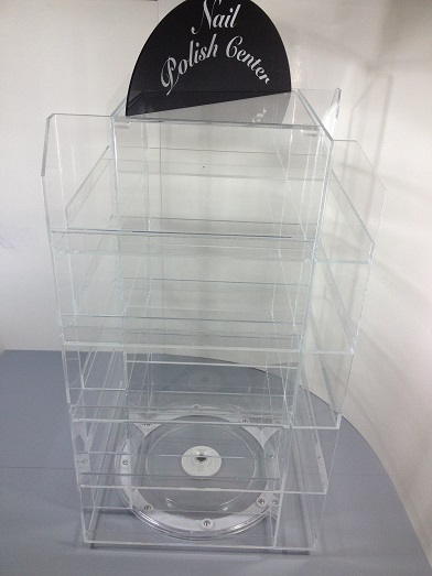Rotating NAIL POLISH Organizer Tower