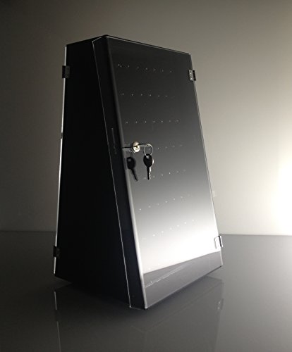 Locking BODY JEWELRY Rotating ABS & Acrylic Display Case