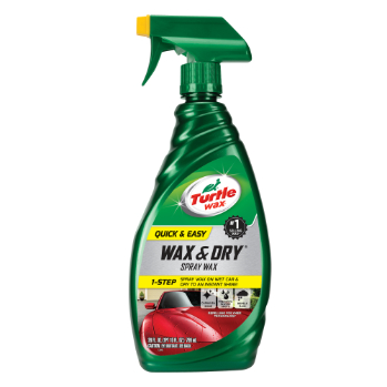 Turtle Wax Quick and Easy 1-Step Wax and Dry Spray Wax, 26 oz.