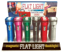 Flat Light Magnetic Flashlight