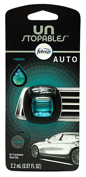 Febreze Vent Clip Air Freshener | Un-Stopable, Fresh