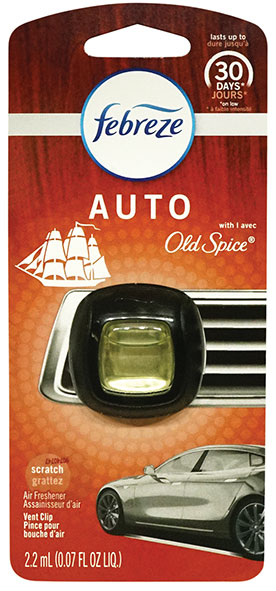 Febreze Vent Clip Air Freshener | Old Spice