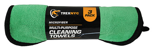 Microfiber Multi-Purpose Cleaning TOWELs, 3-pack