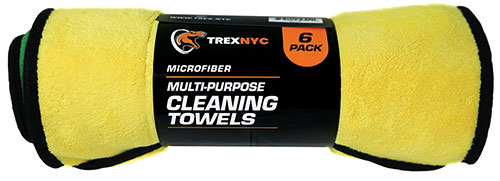 Microfiber Multi-Purpose Cleaning TOWELs, 6-pack