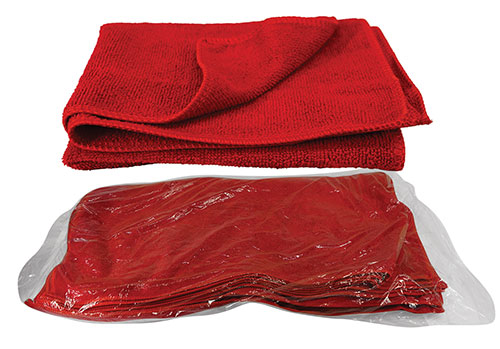 Microfiber Carwash Towels, 12-Pack