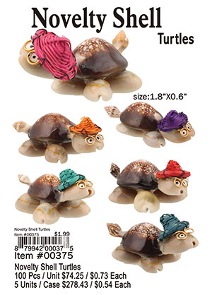 Novelty Shell Turtles