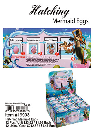 Hatching Mermaid Eggs